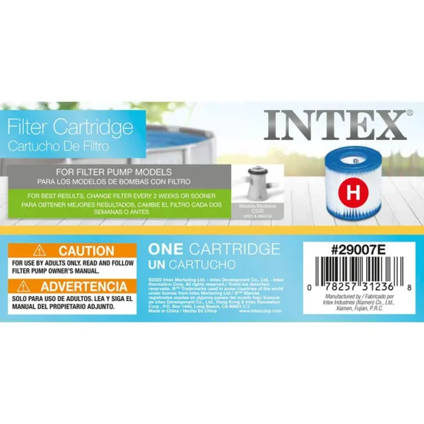 INTEX H FILTER CARTRIDGE Olympia Pools & Spas