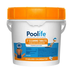 POOLIFE 3 Inch Cleaning Tablets (25 lb) - Fort Wayne and Angola Pool Builder, Supply Store and Service Company